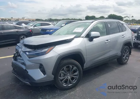 2024 Toyota Rav4 Hybrid Limited from USA, damaged, VIN JTMD6RFV7RD137157